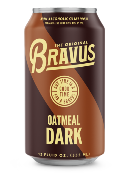 Bravus Brewing Company Non-Alcoholic Oatmeal Dark - Beer - 4x 12oz Bottles