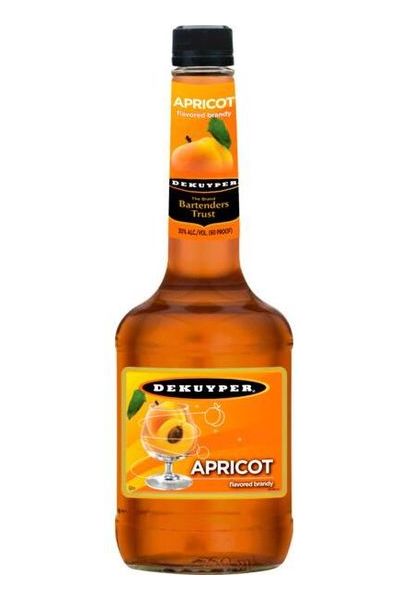 Dekuyper Apricot Flavored Brandy - 750ml Bottle