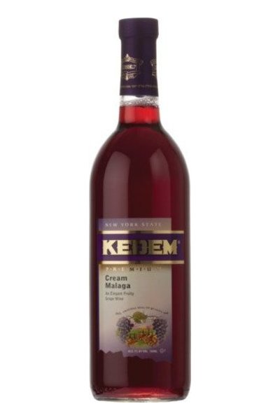 Kedem Cream Malaga - Dessert Fortified Wine From New York - 750ml Bottle