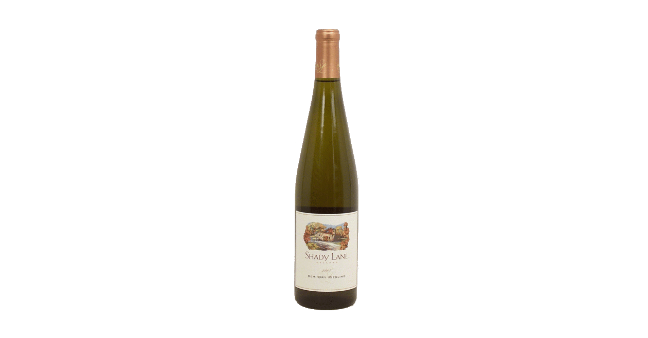 Shady Lane Semi-Dry Riesling Review