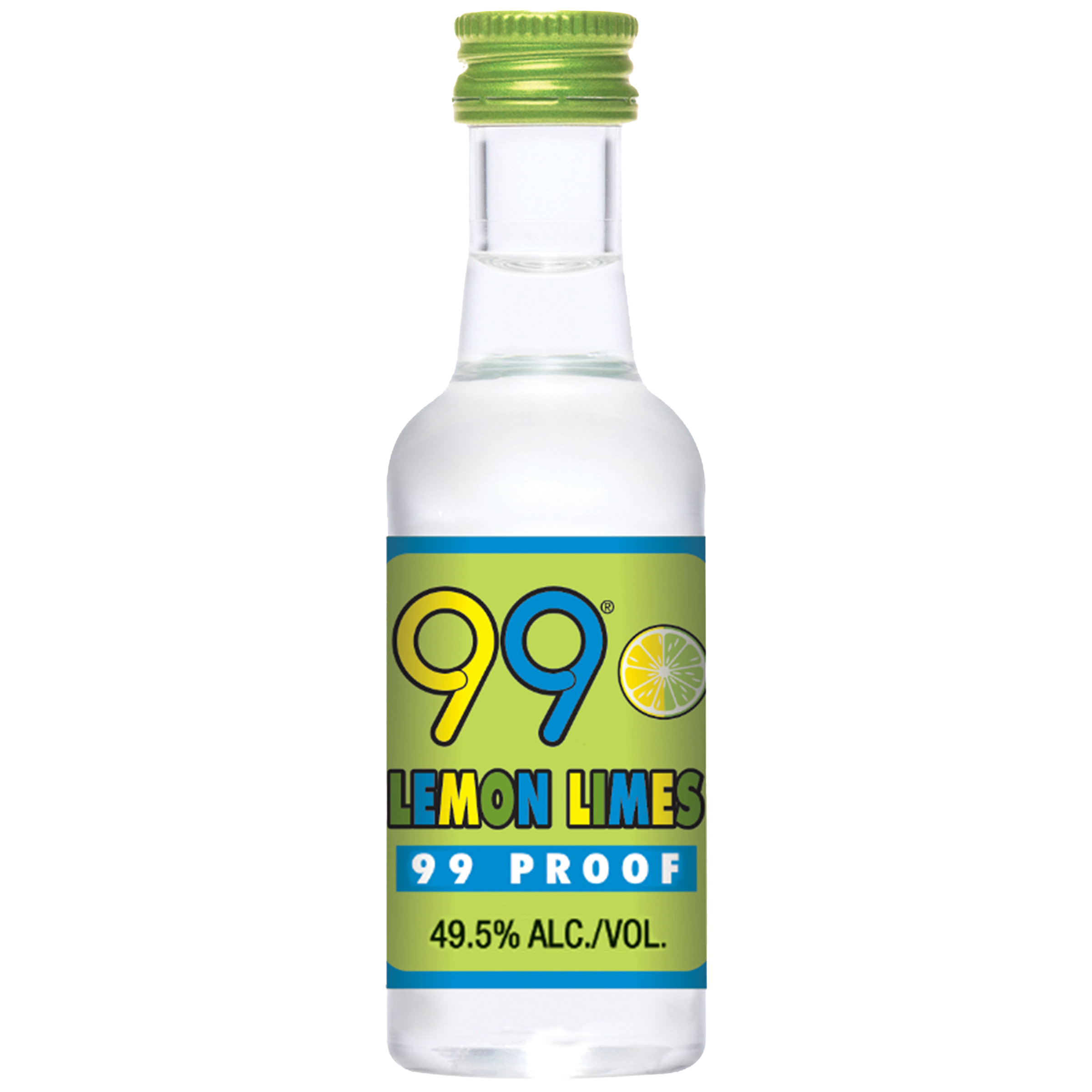 99 Brand Lemon Lime Liqueur Fruit - 50ml Bottle