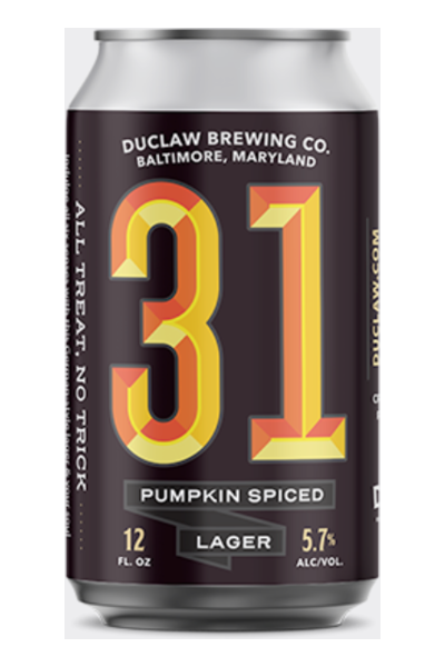 DuClaw 31 Pumpkin Spiced Lager Amber Vienna - Beer - 6x 12oz Cans