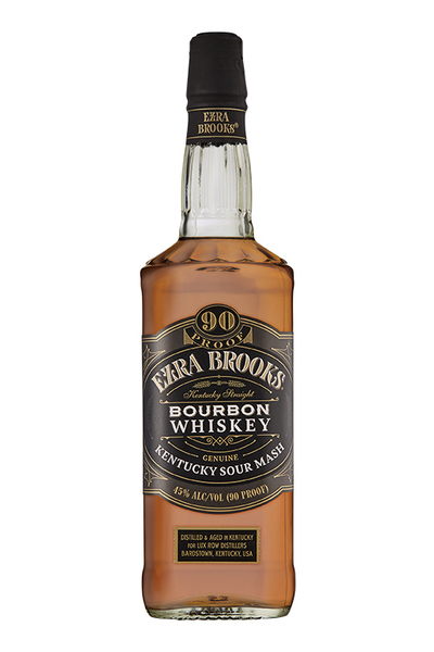 Ezra Brooks Bourbon Whiskey - 750ml Bottle