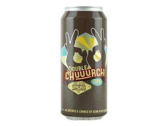 Kern River Double Chuuurch DIPA Ale - Beer - 4x 16oz Cans