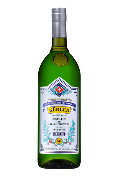 Kubler Swiss Absinthe Superieure - 1l Bottle