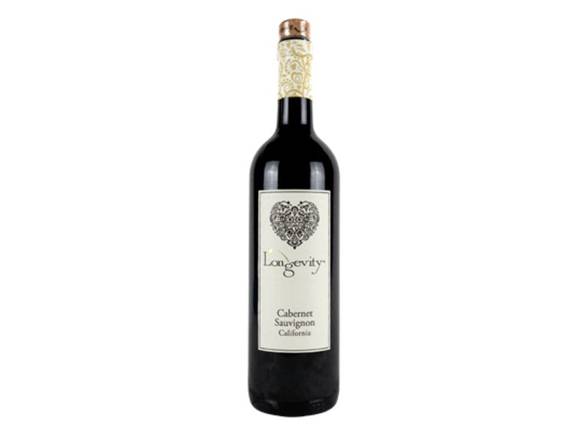 Longevity Cabernet Sauvignon - Red Wine From California - 750ml Bottle