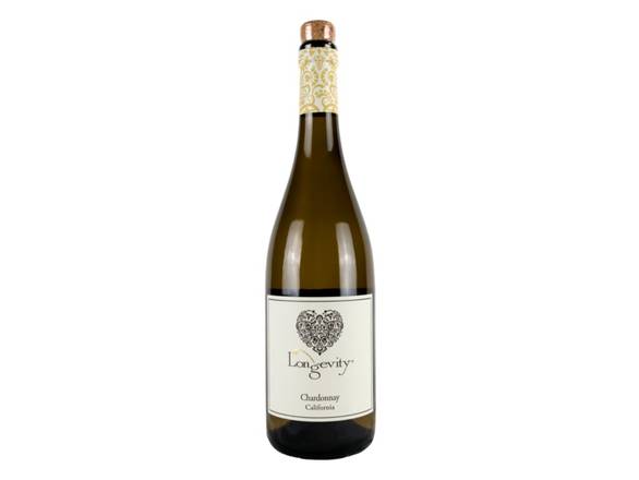 Longevity Chardonnay - White Wine From California - 750ml Bottle