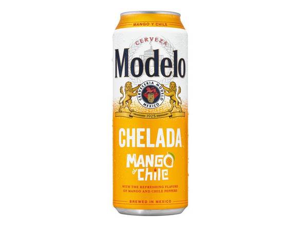 Modelo Chelada Mango y Chile Mexican Import Flavored Beer - Beer - 24oz Can