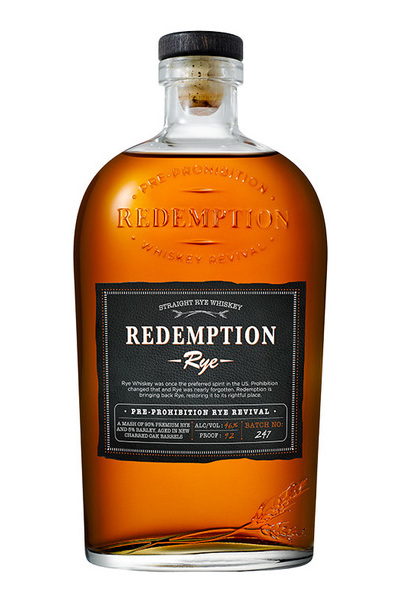 Redemption Straight Rye Whiskey - 750ml Bottle