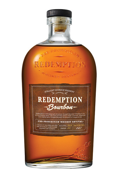 Redemption Straight Bourbon Whiskey - 750ml Bottle