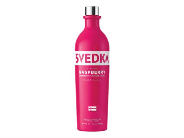 SVEDKA Raspberry Flavored Vodka - 750ml Bottle